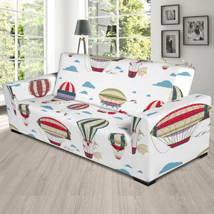 Hot Air Balloon Pattern Sofa Slipcover