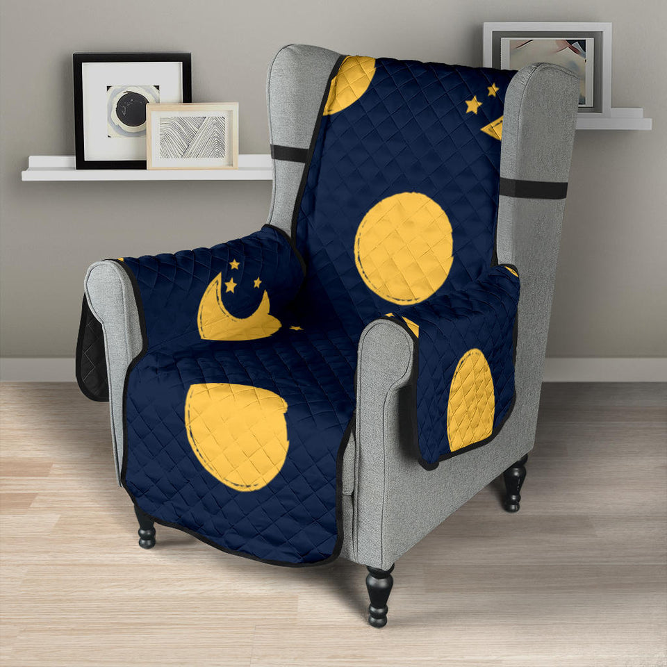 Moon star pattern Chair Cover Protector