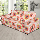 Papaya Leaves Pattern Sofa Slipcover