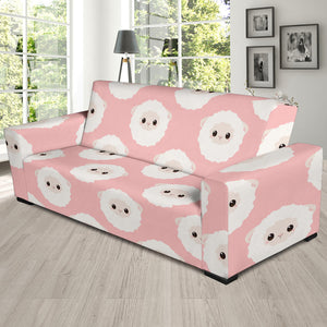 Cute Sheep Pattern Sofa Slipcover