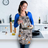 Halloween Design Pattern Adjustable Apron