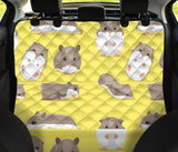 Cute Hamster Pattern Dog Car Seat Covers