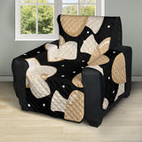 Champignon mushroom pattern Recliner Cover Protector