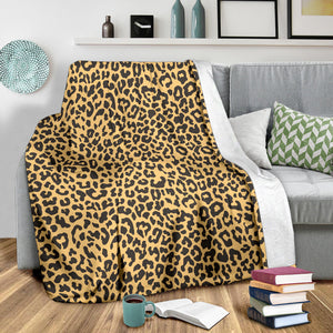Leopard Skin Print Premium Blanket