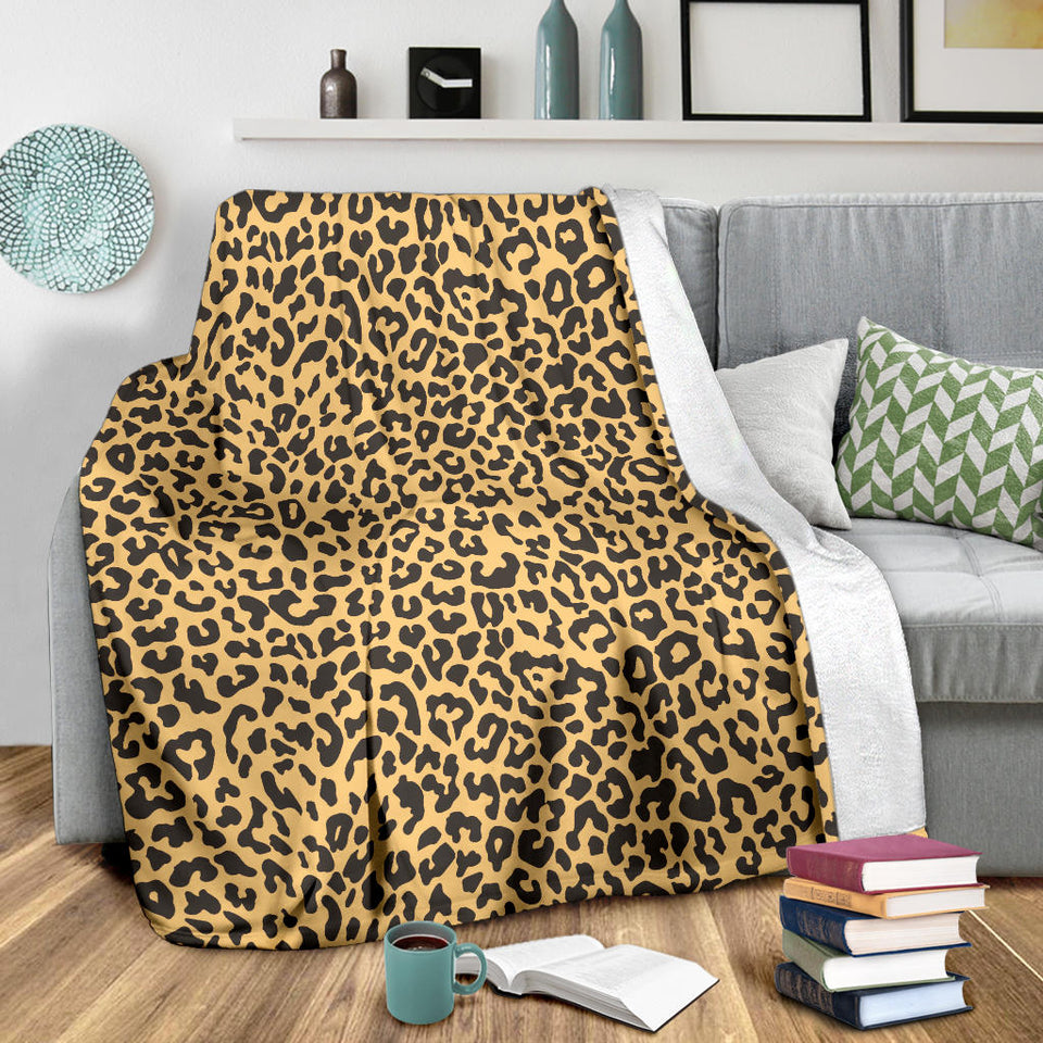 Leopard Skin Print Premium Blanket