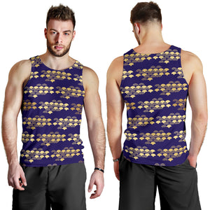Beautiful japanese fan pattern Men Tank Top