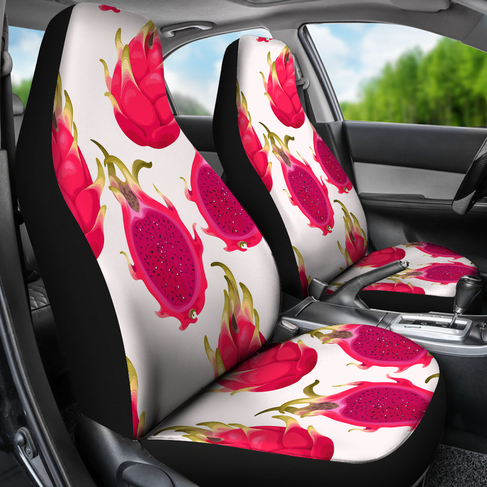 Dragon Fruits Design Pattern Universal Fit Car Seat Covers