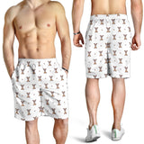 Greyhound Pattern Print Design 05 Men Shorts