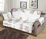 Cute sea otters pattern Sofa Cover Protector