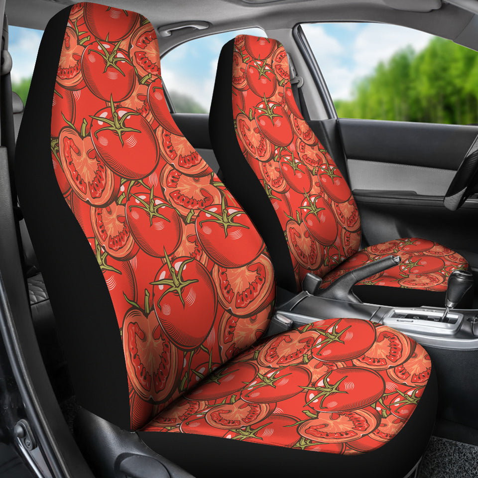 Red Tomato Pattern  Universal Fit Car Seat Covers