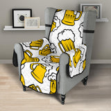 Beer design pattern Chair Cover Protector