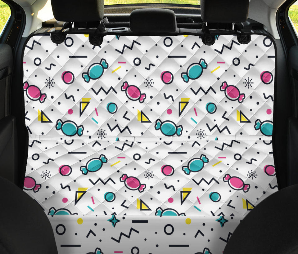 Candy Design Pattern Dog Car Seat Covers