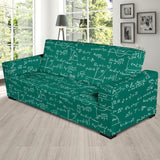 Math Pattern Print Design 01 Sofa Slipcover