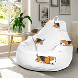 Cute Beagle Dog Sleeping Pattern Bean Bag Cover