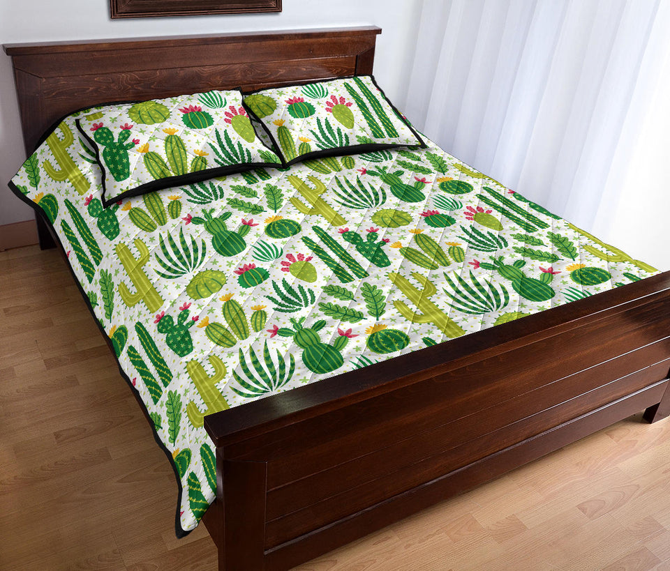 Cactus pattern Quilt Bed Set