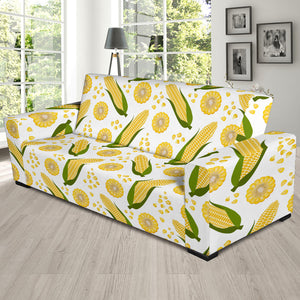 Corn Pattern Print Design 05 Sofa Slipcover