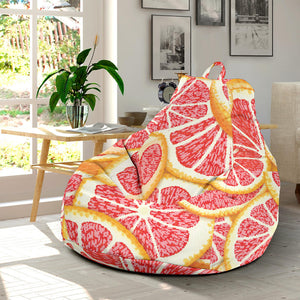 Tropical Grapefruit Pattern Bean Bag Cover