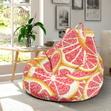 Tropical Grapefruit Pattern Bean Bag Cover