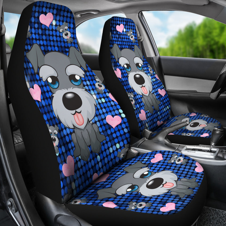Schnauzer Lovers Car Seat Covers