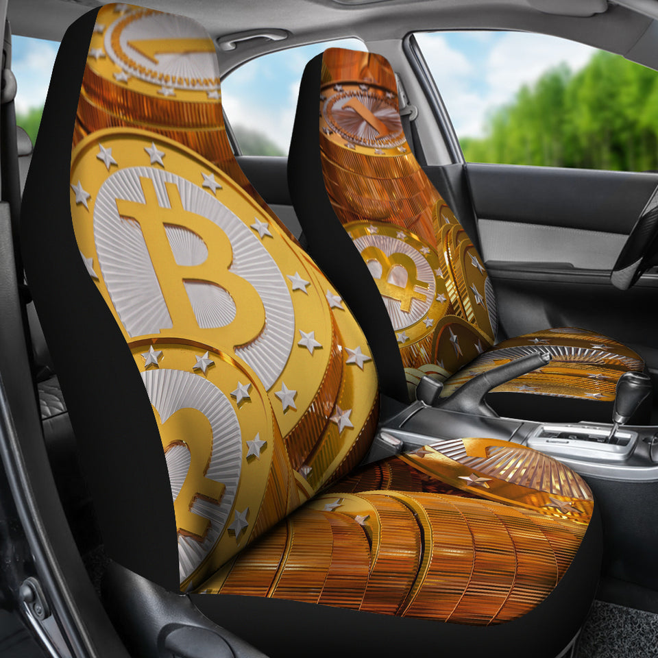 Bitcoin Car Seat Covers