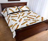 French fries potato pattern Quilt Bed Set