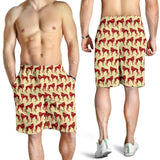 Greyhound Pattern Print Design 04 Men Shorts