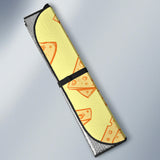 Cheese Design Pattern Car Sun Shade