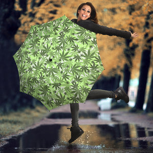 Canabis Marijuana Weed Pattern Print Design 01 Umbrella