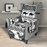 Camel polynesian tribal pattern Chair Cover Protector