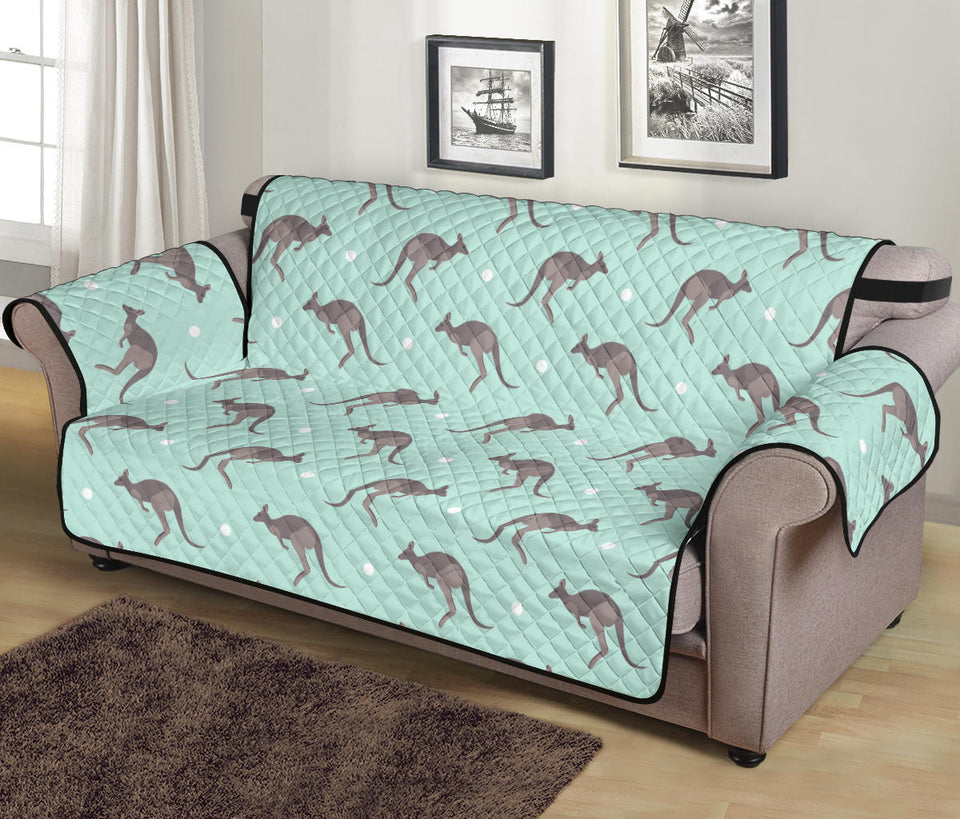 Kangaroo pattern background Sofa Cover Protector