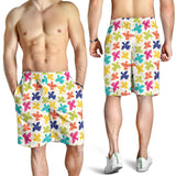 Pigeon Pattern Print Design 01 Men Shorts