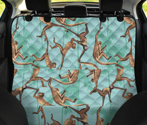 Monkey Palm Tree Background Dog Car Seat Covers