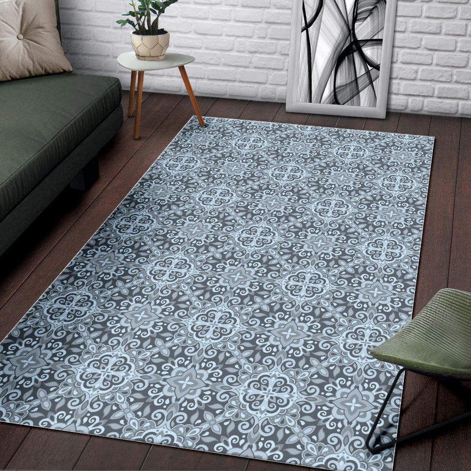 Traditional Indian Element Pattern Area Rug