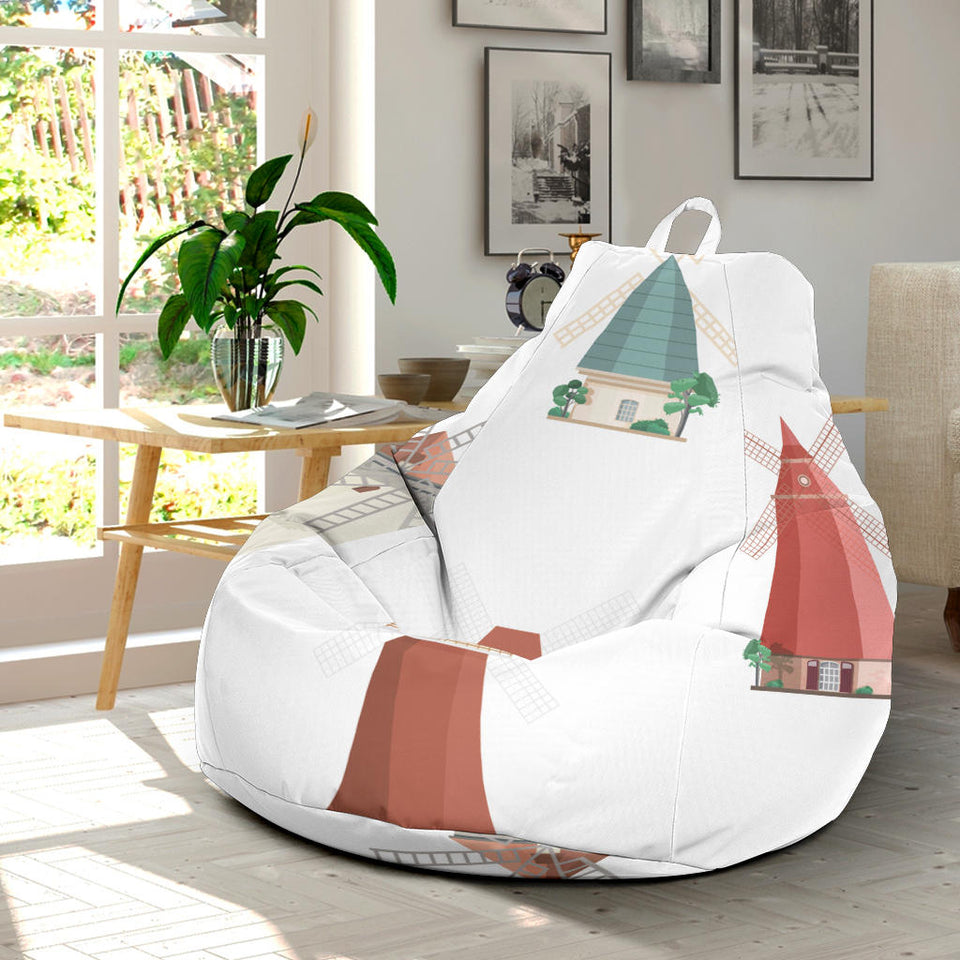 Windmill Design Pattern Bean Bag Cover