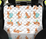 Cute Kangaroo Pattern Dog Car Seat Covers