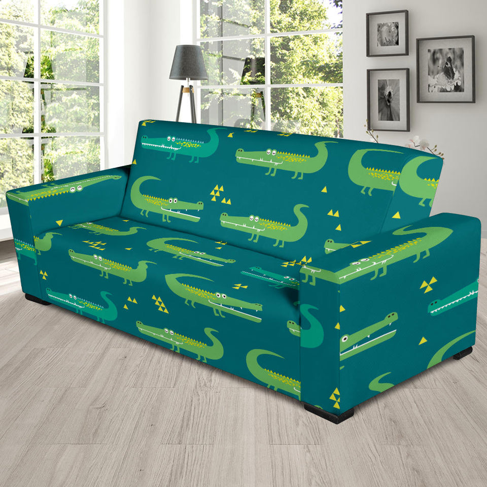 Crocodile Pattern Sofa Slipcover