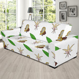Color Hand Drawn Cocoa Pattern Sofa Slipcover