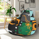 Dinosaurs Print Pattern Bean Bag Cover