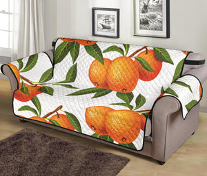 Oranges pattern background Sofa Cover Protector