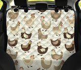 Cute Rooster Chicken Cock Dog Car Seat Covers