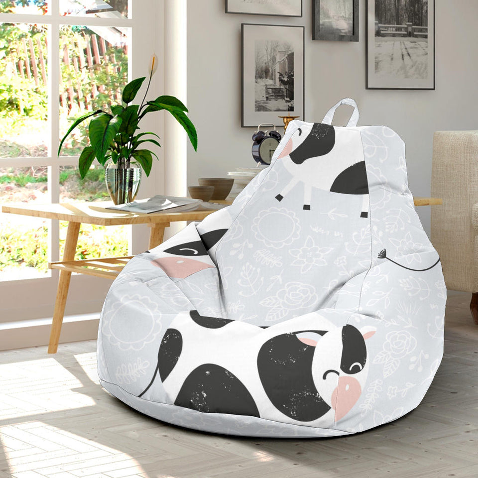 Cute Cows Pattern Bean Bag Cover