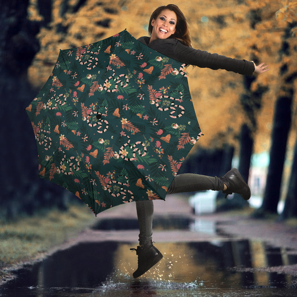 Snake Forest Pattern Umbrella