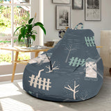 Windmill Tree Pattern Bean Bag Cover