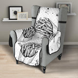 Hand drawn french fries pattern Chair Cover Protector