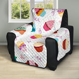 Cake cupcake design pattern Recliner Cover Protector