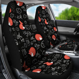 Fox Sleeping Fox Pattern Universal Fit Car Seat Covers