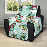 Helicopter design pattern Recliner Cover Protector