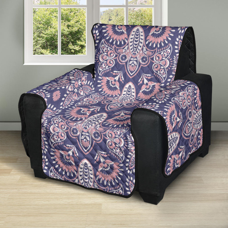 Indian Batik Style pattern Recliner Cover Protector