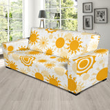 Sun Design Pattern Sofa Slipcover.