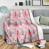 Octopus Winter Hat Garland Fish Candy Seaweed Coral Starfish Premium Blanket